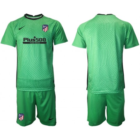 Billiga Fotbollströjor Atlético Madrid Målvakt Barn tröja 2020/21 M001 Kortärmad